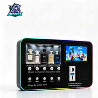 Distributeur automatique intelligent de parfum, vaporisateur de Cologne, écran tactile, paiement par carte, LED, montage mural