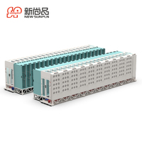 Unit Data Center Modular Skid Prefab PUE Rendah Newsunpln untuk Komputasi Cloud AI di Luar Ruangan