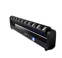 Éclairage de scène LED linéaire professionnel avec 10 têtes de faisceau de 40 W, faisceau de lavage et barre de poursuite pour concert, performance et conception d'éclairage