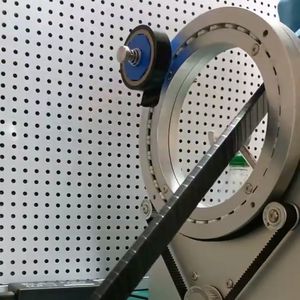 Machine d'emballage de ruban semi-automatique antirouille, attaches en acier inoxydable 304, vitesse réglable de 1 à 2000 tr/min pour diamètre intérieur de 32 mm/38 mm - Product Image 4