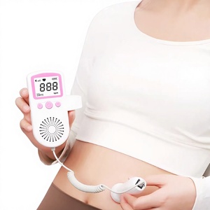 Moniteur Doppler portable, stéthoscope de surveillance maternelle, moniteur de fréquence cardiaque - Product Image 2