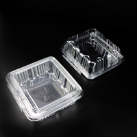 8 16 24 32 48 64Oz Rpet Wegwerp Plastic Stamper Evident Containers Met Sloten Droog Fruit Verpakking Pet Fraudebestendige Container