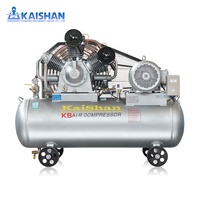Compresseur d'air à piston industriel portable Kaishan KB15 haute pression 30 bar 15 kW à faible bruit pour machine de soufflage de bouteilles PET