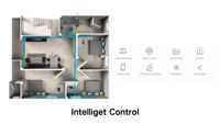 Système de ventilation à récupération de chaleur air-air pour maison conteneur
