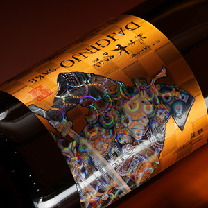 프리미엄 맞춤형 금박 종이 라벨 3D 입체 UV |   럭셔리 브랜드 포장 스티커 인쇄 - Product Image 2