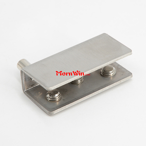 Clips en acier inoxydable porte en verre carrée guide pince - Product Image 5