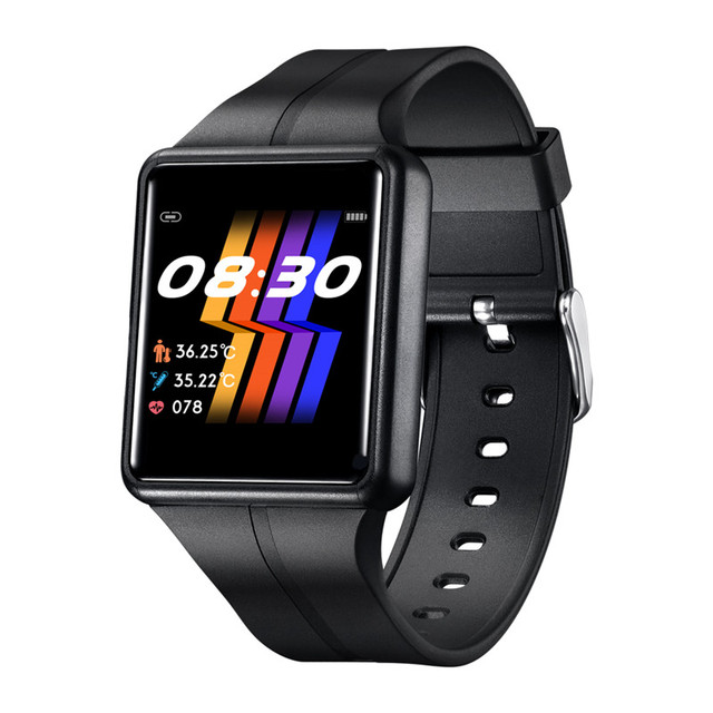 Wholesale Skmei SW07 Body Temperature Blood Pressure Heart Rate Monitor IP67 Waterproof Sport Smart Watch