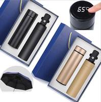 Gadget électronique 2026 : Bouteille isotherme en acier inoxydable avec affichage de la température, tasse, mug, thermos et parapluie pliant personnalisable