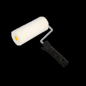 Rouleau complet de peinture en mousse à grain fin Ø 80mm L200mm pour peinture de précision - Product Image 1