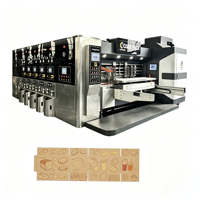 Machine de découpe et d'impression flexographique pour la fabrication de boîtes en carton ondulé