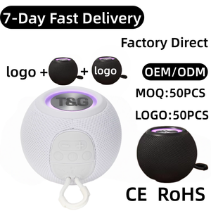 Haut-parleur de jeu portable sans fil TG337 avec LED RGB, Bluetooth 5.3, pour <span class=keywords><strong>PC</strong></span> de bureau, faible MOQ, marque privé<span class=keywords><strong>e</strong></span>, livraison rapide en 7 jours, vente en gros - Product Image 1