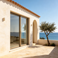 Ventanas Corredizas de Aluminio con Aislamiento Acústico y Eficiencia Energética para Sala de Estar de Apartamento