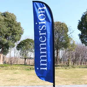 Advertising Custom Feather Flag Printed Banners