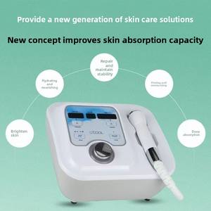 Mesin Terapi Kecantikan Profesional 3-in-1 Dcool Elektroporasi Pendingin Kulit Peremajaan Kulit Portabel Ion Panas Dingin untuk Wajah - Product Image 2