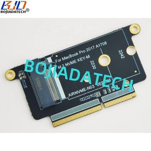 NGFF M.2 M-Key Key B + M 2230 2242 PCIE X4 M2 NVME SSD Converter Adapter Card pour 2016 2017 13 "Macbooks Pro <span class=keywords><strong>A1708</strong></span> - Product Image 2