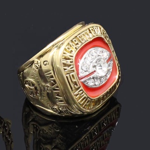 Venta al por mayor <span class=keywords><strong>NFL</strong></span> 1969 Kansas <span class=keywords><strong>Chief</strong></span> Champion Anillos de aleación de zinc de moda de alta calidad para regalos de aniversario - Product Image 4