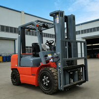 Chariot élévateur tout-terrain chinois à quatre roues Noelift, moteur diesel 3,0-4,0 tonnes, avec garantie d'un an