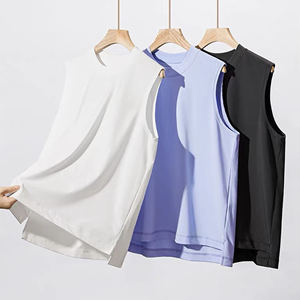 Ice-Cool Gilet sans manches 230g Coton, couleur unie d'été - Product Image 2