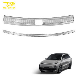 Maremlyn intérieur extérieur en acier inoxydable <span class=keywords><strong>seuil</strong></span> <span class=keywords><strong>de</strong></span> <span class=keywords><strong>coffre</strong></span> plaque <span class=keywords><strong>de</strong></span> <span class=keywords><strong>protection</strong></span> <span class=keywords><strong>coffre</strong></span> <span class=keywords><strong>seuil</strong></span> <span class=keywords><strong>de</strong></span> porte protecteur pare-chocs arrière protecteur pour Lixiang L9 - Product Image 1