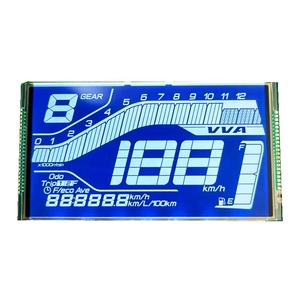 Manufacturer Low Price Original Brand New Custom Odometer TN HTN <strong>LCD</strong> Monitor <strong>7</strong> Segment Screen Digital Motorcycle Speedometer - Product Image 2