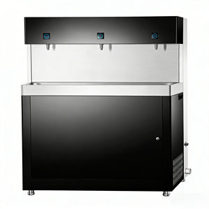 Système de filtration d'<span class=keywords><strong>eau</strong></span> RO à <span class=keywords><strong>5</strong></span> étages en acier inoxydable personnalisable à 3 robinets, distributeur d'<span class=keywords><strong>eau</strong></span> froide commercial pour les usines, les écoles - Product Image 2