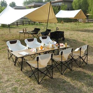 Silla Plegable Portátil con Logotipo Personalizado, Ideal para Acampar, Playa, Pesca, con Bolsa de Almacenamiento Lateral de Tela Oxford - Product Image 1