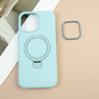 Support antichoc de luxe support étui de téléphone pour iPhone téléphone portable couverture arrière support magnétique étui de téléphone Fundas Para Celulares