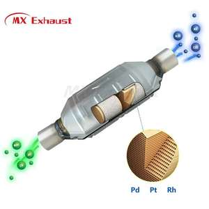 Silenciador de escape para automóvil, convertidor catalítico Universal con certificado en Euro3 4 5 6 OBDI/OBDII de 2 pulgadas - Product Image 5