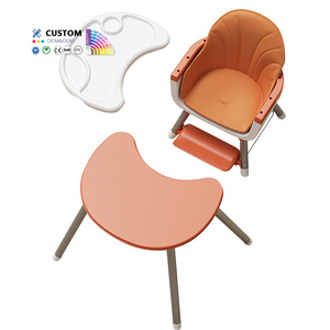<span class=keywords><strong>Silla</strong></span> de Comer para Bebé Multifuncional 3 en 1 Moderna, Plegable, Económica, <span class=keywords><strong>Silla</strong></span> Alta Portátil para Alimentar con Mesa de Comedor - Product Image 5