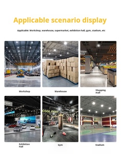 Cổ phiếu trong USA Canada công nghiệp đèn trần nhiều Power CCT Dip lựa chọn IP65 cảm biến chuyển động 240 Wát UFO Led cao bay ánh sáng - Product Image 3