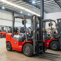 Nouveau chariot élévateur contrepoids Nissan K25 à essence/propane de 2,5 tonnes, Montacargas Carretillas GPL