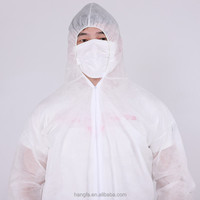 Combinaison de protection contre les produits chimiques PP personnalisée combinaison imperméable combinaison jetable Tyvek combinaison jetable