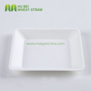 <span class=keywords><strong>Assiette</strong></span> à dessert en bagasse de canne à sucre 6x6 pouces, sans PFAS, écologique, jetable, <span class=keywords><strong>carrée</strong></span>, pour gâteaux, OEM - Product Image 3