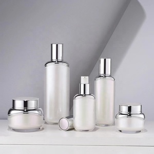 Acrylic Sang Trọng Container Cho Chăm Sóc Da 30Ml 50Ml 100Ml <span class=keywords><strong>120Ml</strong></span> Trắng Ngọc Trai Mỹ Phẩm Bao Bì Cho Kem Dưỡng Da Mặt Nạ Màn Hình - Product Image 3