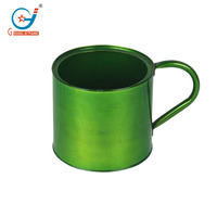 0,3 en 0,7 gallon mini metalen bloempot emmer voor raamdecoratie