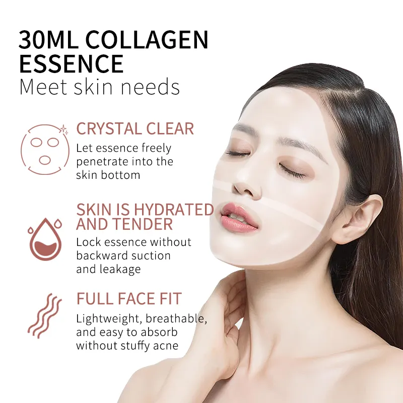 Nhãn hiệu riêng biodance Bio Collagen mặt nạ Jelly Hydrogel Mặt nạ chống lão hóa chăm sóc da lạnh Mặt Hydrogel qua đêm Collagen mặt nạ