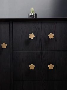 ホットセール！子供用家具向けアンティーク調真鍮製スターノブ、ブロンズ製キャビネットドアハンドル - Product Image 5