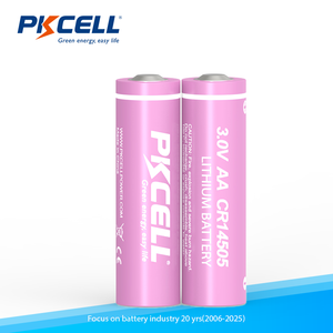 PKCELL Cr14505 Fournitures médicales Taille <span class=keywords><strong>Aa</strong></span> 1500mah 3v Batterie au lithium Cr14505 <span class=keywords><strong>Cr</strong></span> 14505 Batterie 3v - Product Image 1