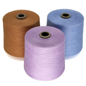 Prix attractif Nouveau type 28S/2 Fil brillant de haute qualité 50% viscose 22% nylon 28% polyester Fil à âme filée - Product Image 2