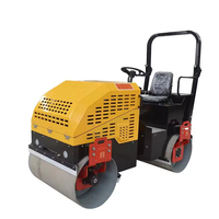 Nouveau Compacteur de Sol Mini à Conduite Manuelle QIYUN, Fabricant Chinois, Rouleau Compresseur à Double Tambour, Système Entièrement Hydraulique