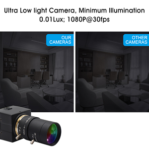 Webcam à faible luminosité <span class=keywords><strong>1080P</strong></span> <span class=keywords><strong>Full</strong></span> <span class=keywords><strong>HD</strong></span>, mini caméra USB haute vitesse avec objectif CS varifocal 5-50 mm - Product Image 3