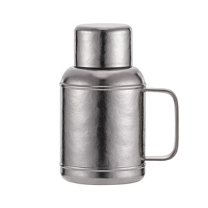 Théière isolée en titane pur 600 ml avec affichage magnétique de la température, résistante à la chaleur, avec couvercle, cadeaux d'affaires - Product Image 3