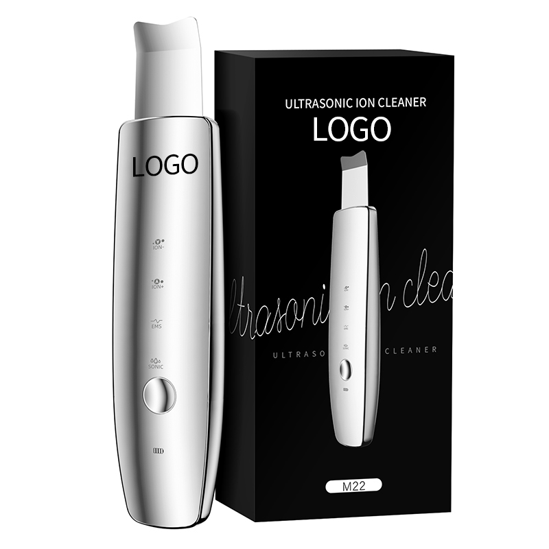 Equipamento de uso facial para beleza, espátula facial, limpador ultrassônico de pele, limpador facial, cuidados de beleza doméstico, 1 unidade, 400mAh, 2021