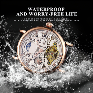 Nuevo Reloj Mecánico de Negocios para Hombre, Reloj Mecánico Impermeable para Hombre - Product Image 4
