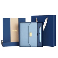Ensemble cadeau de carnet en cuir personnalisable avec logo, planificateur de luxe A5, nouvelle arrivée 2024, agenda, reliure à 6 anneaux, journal, carnet