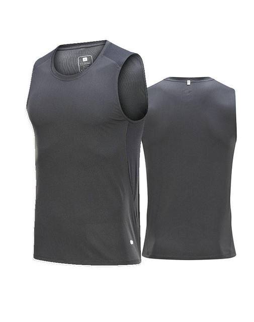 Summer New Lightweight  Breathable Stretch Men's Fitness Vest Sports Sleeveless Top
