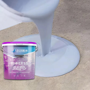 Revêtement imperméabilisant cimentaire monocomposant |   Agent d'étanchéité liquide pour béton, sols en sous-sol, toitures, salles de bain et réservoirs d'eau - Product Image 3