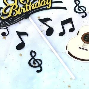 Nuovo arrivo carta nota musica violino torta decorazione set per festival <span class=keywords><strong>di</strong></span> musica torta <span class=keywords><strong>di</strong></span> <span class=keywords><strong>compleanno</strong></span> - Product Image 6