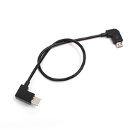 Câble de données de télécommande de téléphone portable pour drone, stabilisateur de téléphone portable, câble de charge pour selfie, applicable au port DJI Dajiang