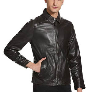 Hot Selling <b>Men</b> Clothing <b>Leather</b> <b>Jacket</b> New Fashion <b>Men</b> <b>Leather</b> <b>Jacket</b> Windproof <b>Leather</b> <b>Jacket</b> - Product Image 1